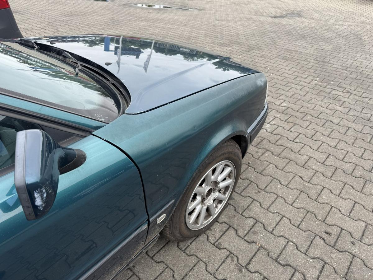 Audi 80 B4 original Kotfl&uuml;gel vorn links schlecht nachlackiert Bj.1993